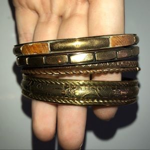 gold bangles